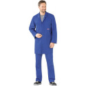 Blouse de travail BW 290 taille 46 bleu granuleux 100 % coton PLANAM