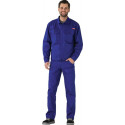 Blouson à ceinture BW 290 taille 46 bleu granuleux 100 % coton PLANAM