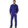 Blouson à ceinture BW 290 taille 46 bleu granuleux 100 % coton PLANAM