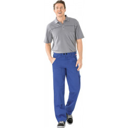 Pantalon à ceinture Cargo BW290 taille 48 bleu granuleux