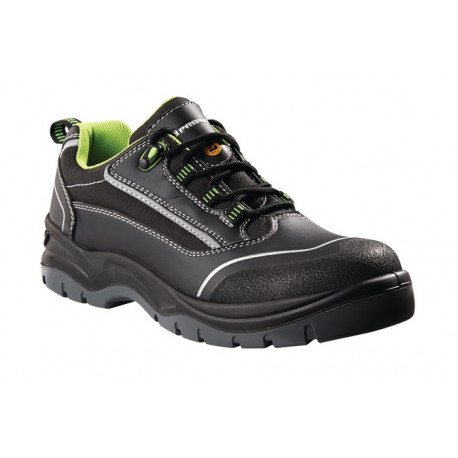 Chaussure de sécurité Kuba taille 43 noir/vert S3 SRC ESD EN ISO 20345 microfibr