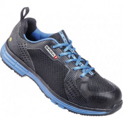Chaussure de sécurité chromé is taille 41 noir/bleu S1P SRC ESD EN ISO 20345 matéria