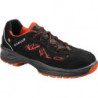 Chaussure de sécurité BASTI LOW ORANGE taille 44 orange/noir S2 ESD EN ISO 20345