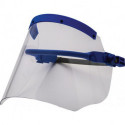 Écran protecteur pour électricien transparent, avec fixation pour casque 500 x 250 mm EN 166, EN 170, GS-ET-29 (2011) VOSS