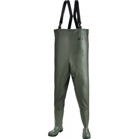 Cuissarde STANDARD EN ISO 20345 S5 SRA taille 45 vert olive botte : S5 SRA botte