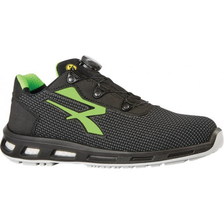 Chaussure de sécurité RedLion MONSTER taille 43 noir/vert S3 SRC ESD EN ISO 2034