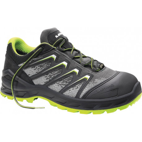 Chaussure de sécurité Larrox Work GTX grey Lo taille 44 gris/vert S3 CI/HI/HRO/S