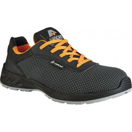 Chaussure de sécurité Diamont HAVOC taille 46 noir/orange S3 SRC EN ISO 20345 Pu