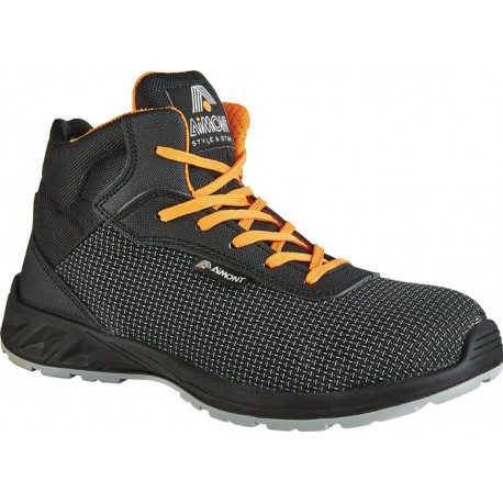 Botte de sécurité Diamont AVANGER taille 43 noir/orange S3 SRC EN ISO 20345 Pute