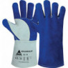 Gant de soudeur Bleu taille 10 bleu/gris cuir fleur de vachette refendu (Par 6)