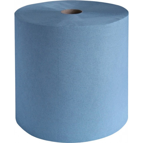 Essuie-tout Profix durex plus L360xl380env. mm bleu 3 couches, gaufré en volume 1000 serviettes/rouleau PROFIX