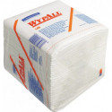 Torchon WYPALL L 40 7471 L305xl318env. mm blanc 1 couche, plié en quarts WYPALL