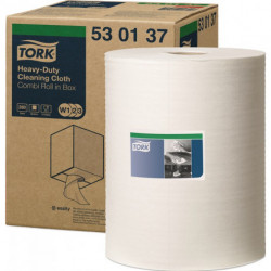 Essuie-tout TORK 530137 L380xl320env. mm blanc pur 1 couche rouleau TORK