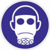 Pictogramme d'obligation ASR A1.3/DIN EN ISO 7010 utiliser la protection respiratoire film