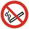 Symbole d’interdiction ASR A1.3/DIN EN ISO 7010 défense de fumer plastique