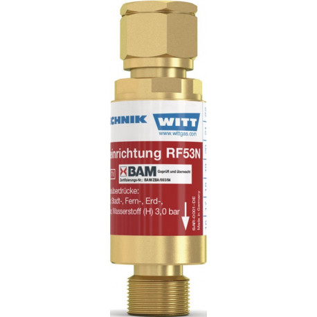 Dispositif de sécurité type RF 53 N G 3/8 po. LH gaz combustible WITT