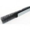 Brosse protège-gouttières largeur 100-125 mm longueur 1,2 m noir PROTEKTOR (Par 4)