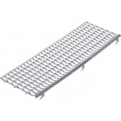 Grillage stop-feuilles largeur 100-150 mm longueur 1 m gris PROTEKTOR (Par 30)