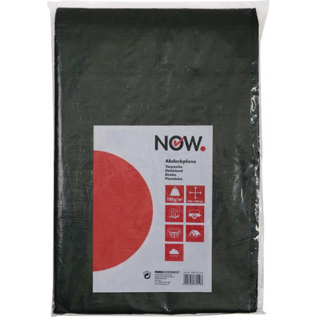 Bâche tissée Multi Tarp Standard largeur 3000 x longueur 5000 mm avec des oeille