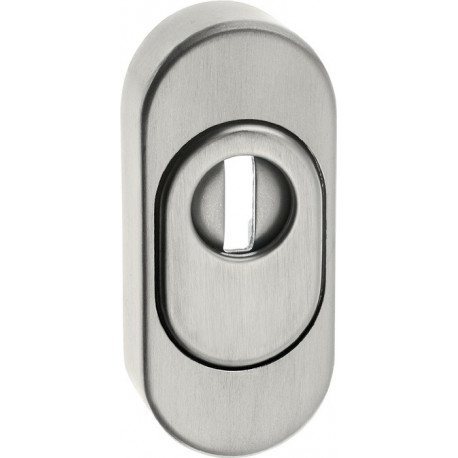 Rosace porte 0815/0000 Alu.F12 -14,5mm PZ ov.EDI