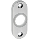 Rosette porte .3392/0000 Alu.F1 8mm rd.ov.EDI