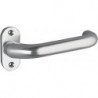 Poignée porte 1308/0800 Alu.F1 ov.8mm coudé.EDI