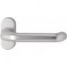 Poignée porte 1300/2033 Alu.F12 ov.8mm coudé.EDI