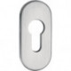 Rosace porte 0813/6003 Alu.F1 -6mm PZ ov.EDI