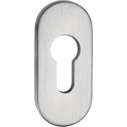 Rosace porte 0813/6003 Alu.F12 -6mm PZ ov.EDI