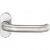 Poignée porte 1300/2133 Inox EST courbé carré.9mm EDI