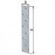 Connecteur plat L.170mm B.30mm S.3mm acier galvanisé Nb trou 8 (Par 50)