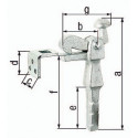Arret portail 6,5mm GAH