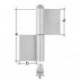 Charnière Typ K04 2 unités.pour souder tête ronde en acier inoxydable 80/30/9/40mm GAH