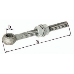 Anneau à visser M16 L.130mm 16mm zingué