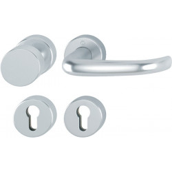 Poignée porte San Fran.FS-E58/42H/42HS/1301 Inox F69 D/K TS 40-65mm PZ rd.