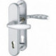 Poigné porte NY 1810H/3331/3410 Alu.F1 92mm 67-72mm HOPPE