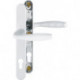 Poignée porte NY 1810/3346 Alu.F9016 PZ pour TS 57-62mm HOPPE