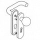 Poignée porte 111R03.113 90 Plastique 90 PZ rd HEWI