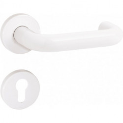 Poignée porte 111R11.230 plastique 90 D/D TS 48-58mm PZ rd DIN Gauche/Droite HEWI