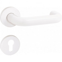 Poignée porte 111R02.230 Plastique 90 rd.FBM DIN G/D D/D HEWI