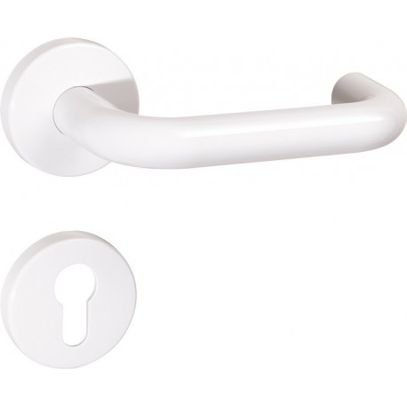Poignée porte 111R01.130 Plastique 90 rd.BB DIN G/D D/D HEWI