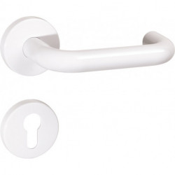 Poignée porte 111R01.130 Plastique 50 rd.PZ DIN G/D D/D HEWI