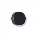 Butoir de porte mural 610 plastique 90 noir profond L.24mm HEWI