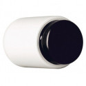 Butoir de porte mural 611.60 plastique 90 noir profond L.60mm HEWI