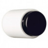Butoir de porte mural 611.60 plastique 90 noir profond L.60mm HEWI