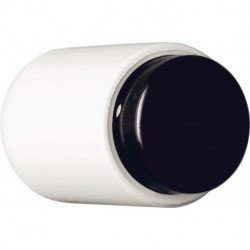 Butoir de porte mural 611.90 plastique 99 blanc pur L.90mm HEWI