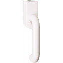 Poignée de fenêtre verrouillable 111FGA.1 30mm plastique 99 blanc 30mm verrouillable HEWI