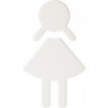 Symbole Femme 801.91.020 PA Farb-Nr.90 B.87mm H.150mm S.3mm HEWI