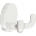 Crochet double 477.90.025 PA 90 noir D.50mm A.43,5mm HEWI