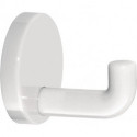 Crochet simple 477.90.045 65mm PA blanc 99 D.60mm HEWI